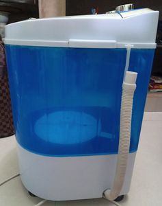 Portable mini washing machine with dryer bucket