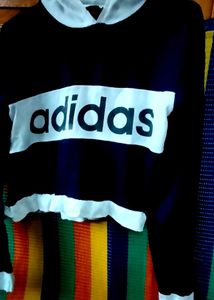 Adidas Cropped Hoodie