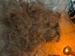 Fuzzy Animal Print Bag