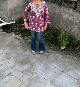 Embroidered Top