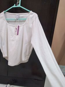 White Tops Long Sleeve