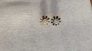 Beautiful Flower Diamond Studs