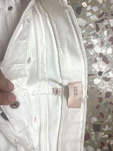 Black And White Denims