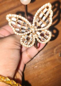 Butterfly Diamond Bracelet Adjustable