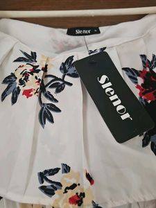 Floral Off-Shoulder Midi Dress