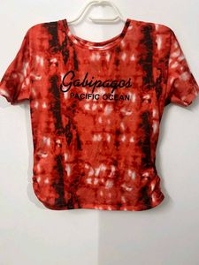 Red Graphic Tee