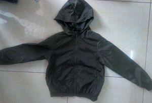 Olive Green Cropped Windbreaker ( Double Lined )