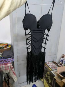 Fringe Trim Swimsuit