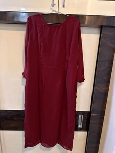 Elegant Maroon Kurta set