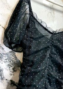 H&amp;M Polka Dot Mini Dress