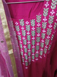 💓💓💓Heavy Pink 💗💗Three Piece Sharara Set