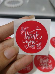 Thankyou Stickers 10 Psc