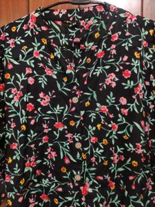 Black Floral Dress