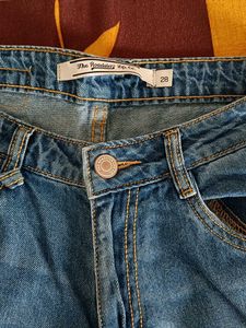 Wide Leg Denim Jeans