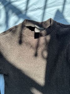 F21 Black Long Sleeve Dress