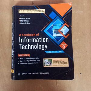 Information Technology Textbook for Class 9