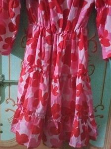 Floral Fit And Flare Dress