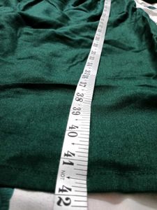 🤩New Green &amp; White Kurta Set A-line