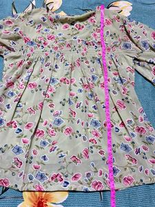 Floral Print Women’s Tunic Top - Stylish &amp; Comfort