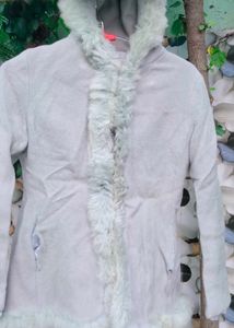 Stylish fur coat