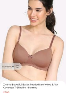 New Zivame Padded Non Wired 3/4 Courage Bra