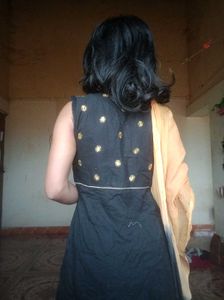 3 Piece Cotton Festive Anarkali