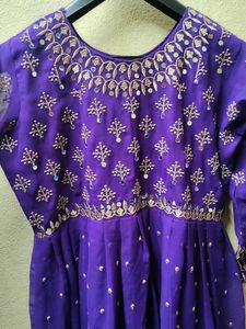 Violet Ethnic Gown