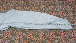 White Dupatta & salwar..