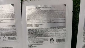 Set Of 2 Korean Brand Etude House Sheet Mask