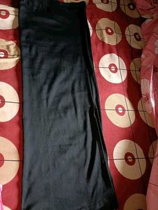 Black Rib Skirt