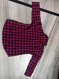 Checked Long Sleeve Shirt