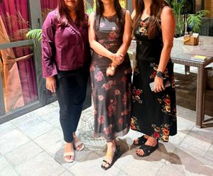 Black Floral Dress