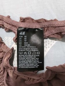 H&amp;M Thong Brief - Low Waist - Pack Of 2 - Size XS