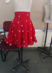Skirt With Ruffles