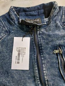 Lagishong Distressed Denim Jacket - 4XL