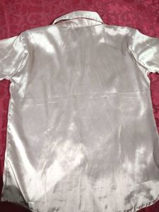 Casual Satin Shirt For Women