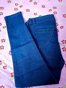 Dark Blue Denim Jeans