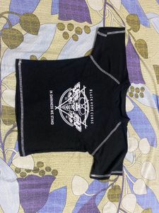 Black Crop Top