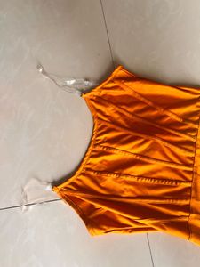 Orange Dress Long