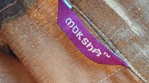 Golden Silk Blend Trousers