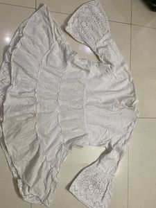 White Cut Out Dress