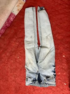 Light Wash Denim Jeans