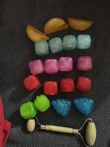 Gua Sha And Ice Cubes