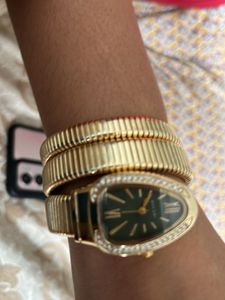 Designer Sanke Watch Cum Bracelet Free Size