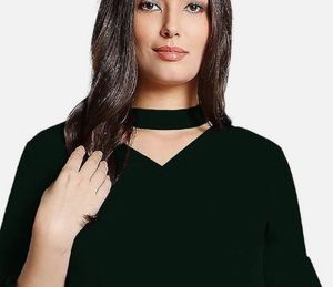 Choker Inbuilt Vneck Top