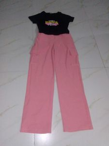 Crop Top + Cargo Trouser