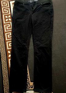 Black Straight Leg Jeans