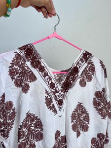 Elegant Cotton Printed Kurti