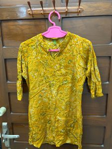 Boho Chic Printed Kurti Top