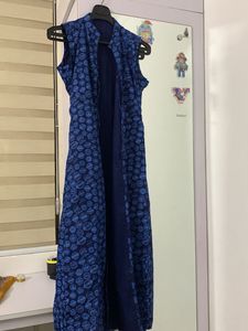 Blue Printed Kurta